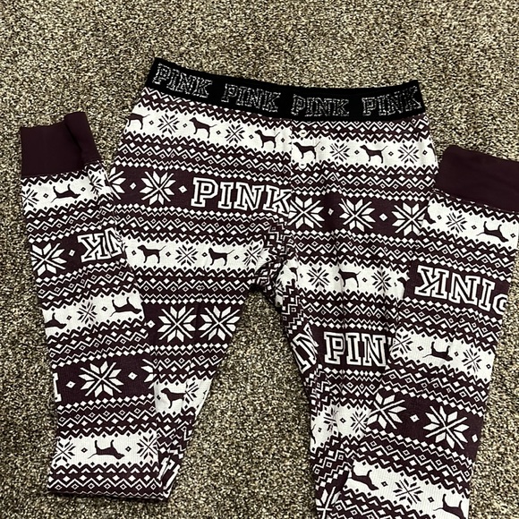 thermal pajama set PINK VS - Picture 4 of 4